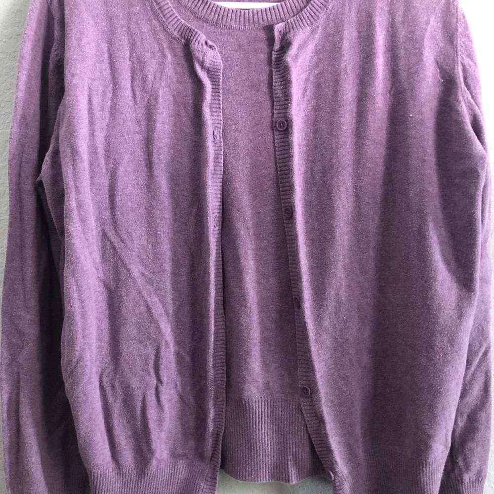 True two piece Lavender Cardigan Sweater - Picture 2 of 8